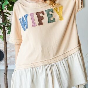 Oli & Hali “Wifey” dress